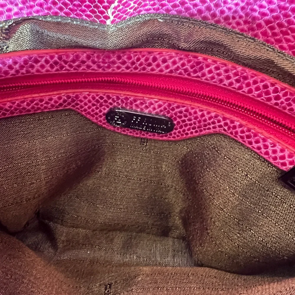 Rare Fendi Purple Beaded Paisley Shoulder Bag - Picture 9 of 12